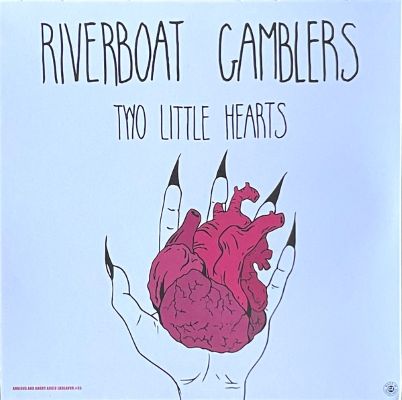 RIVERBOAT GAMBLERS "Two Little Hearts" 7" (A&A) Red Vinyl